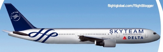 Delta 767 Skyteam