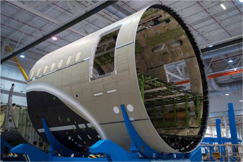 Fuselagem dianteira central