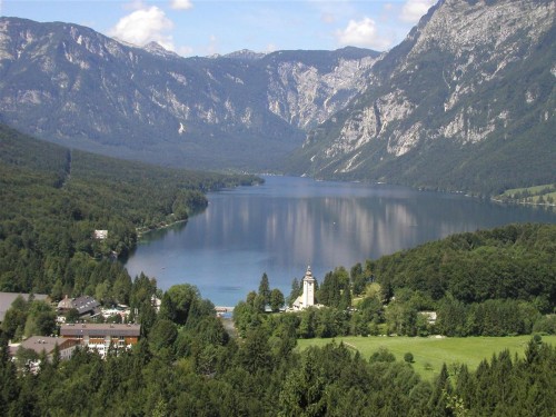 Lago Bohinj, Eslovênia