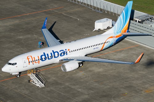 #7 Fly Dubai Boeing 737-800 por Bernie Leighton