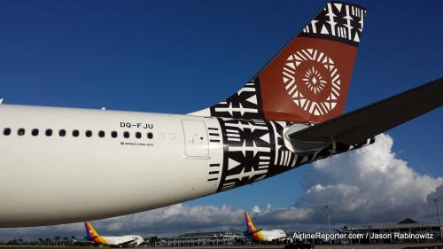 #2: Fiji Airways Airbus A330-300 por Jason Rabinowitz