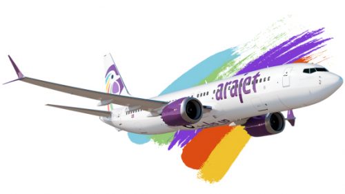 A Boeing e a Arajet, nova companhia aérea no Caribe, anunciaram a encomenda de 20 aeronaves 737 MAX, modelo 737-8-200 de alta capacidade e baixos custos operacionais -- o que permitirá a expansão das opções de viagens acessíveis no continente americano. 