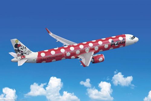 Em breve estará chegando ao Brasil o terceira aeronave da “Frota Mais Mágica do Mundo”, com aviões da Azul Linhas Aéreas inspirados em personagens da Disney.
