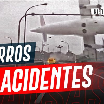 o ATR que bateu em um viaduto