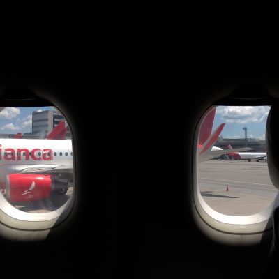 janelas dos aviões