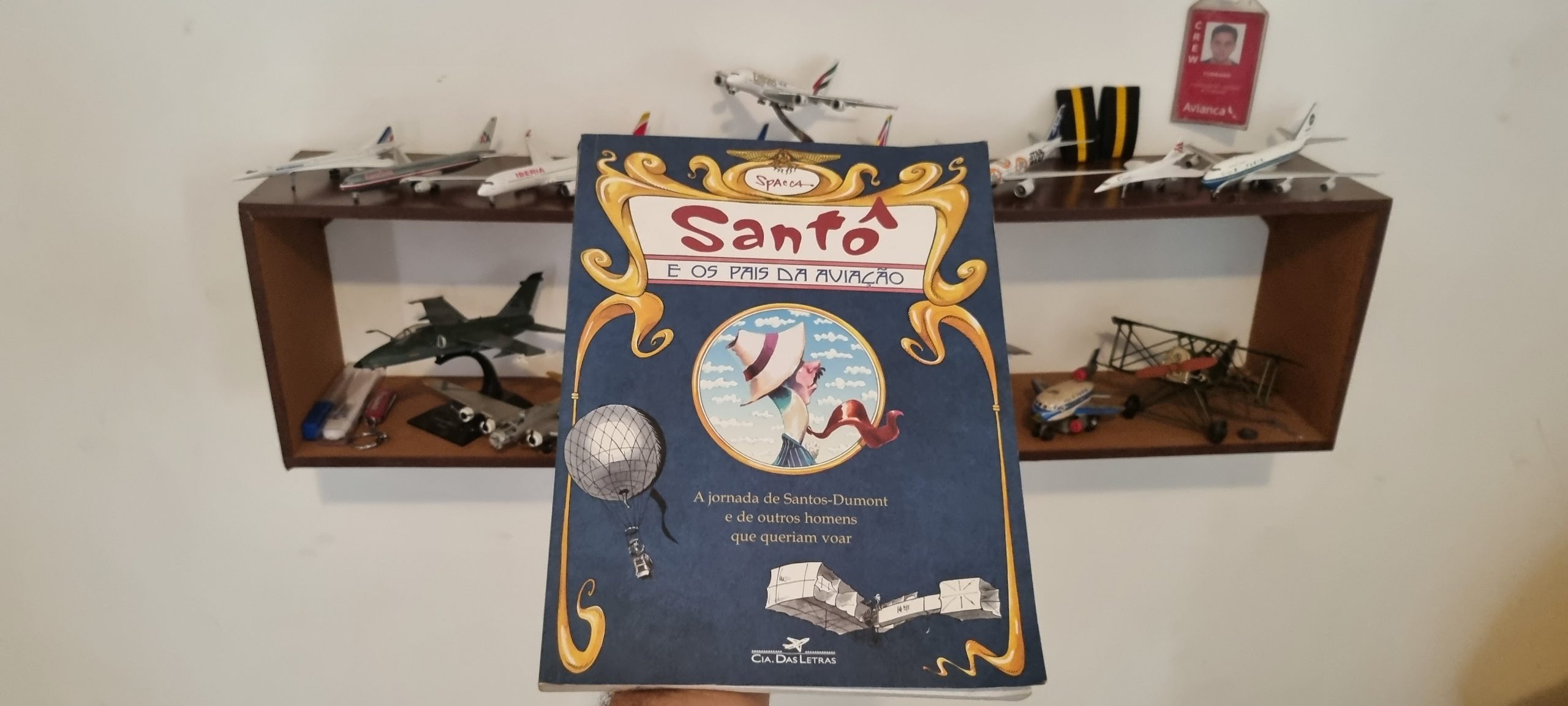 quadrinhos santos dumont